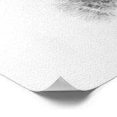 Teken van grote paarden poster (Hoek)