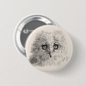 Teken van grote paarden ronde button 5,7 cm (Voorkant /achterkant)