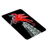 Teken van het centrum van Dallas Pegasus Neon Magneet (Rechterzijde)