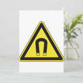 Teken van het magneet Uitnodigingen