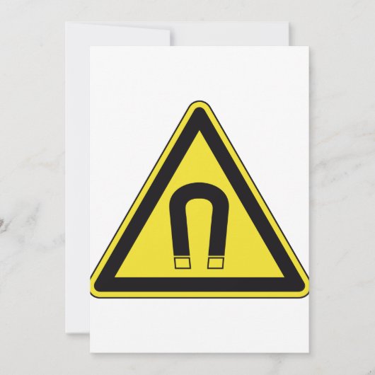 Teken van het magneet Uitnodigingen (Voorkant)