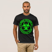 Teken van het team van de Respons van het Zombie T-shirt (Voorkant volledig)