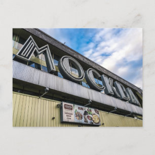 Teken van het treinstation van Moskou Briefkaart