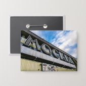 Teken van het treinstation van Moskou Button (Voorkant / Achterkant)