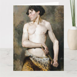 Teken van het Zwaard Wenskaart voor Kunstliefhebbe Kaart