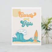 Teken van kaartjes en cadeautjes voor Surven | |Su (Staand voorkant)