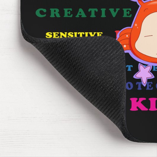 Teken van kankerdierentuin muismat (Hoek)