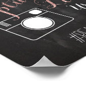 Teken van Label voor weddenschappen en twitteraars Poster (Hoek)