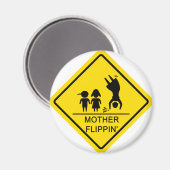 Teken van moederschild magneet (Voorkant / Achterkant)