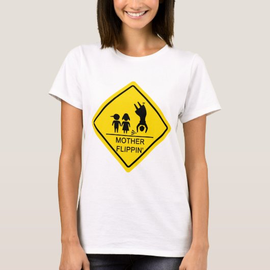 Teken van moederschild t-shirt (Voorkant)