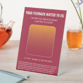 teken van Moes Pedestal Reclamebord Met Voetstuk (Insitu)