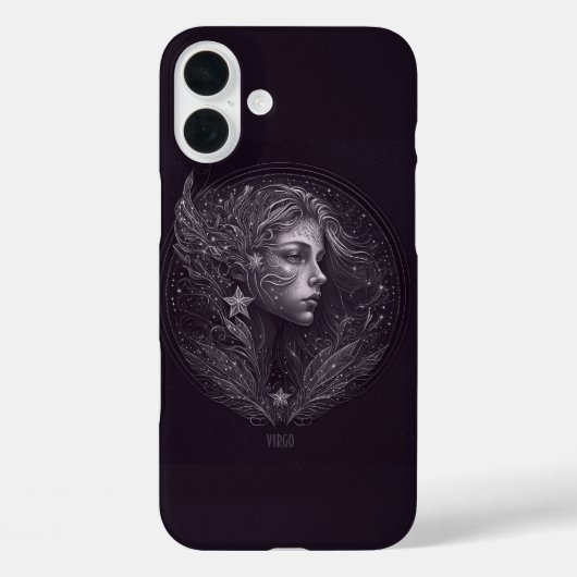 Teken van Virgo Horoscope Case-Mate iPhone Case (Achterkant)