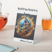 Teken van World of Kaos Desk Reclamebord Met Voetstuk (Insitu)