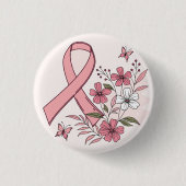 Teken voor Borstkanker Button (Voorkant)