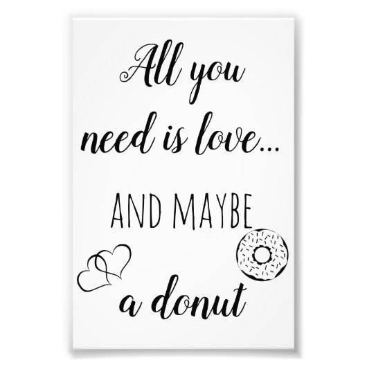 Teken voor bruiloft/repetitie-dessert foto afdruk (Voorkant)