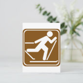 Teken voor crosspromoties briefkaart (Staand voorkant)