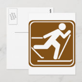 Teken voor crosspromoties briefkaart (Voorkant / Achterkant)