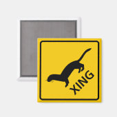 Teken voor de kruising met weel en fret magneet (Voorkant / Achterkant)