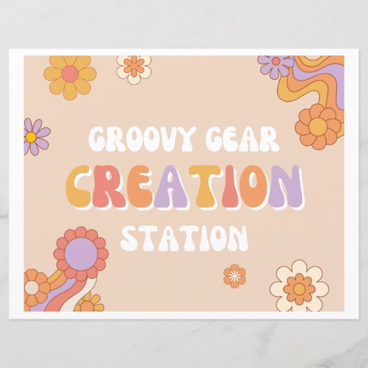 Teken voor Groovy Gear Creation Station | Groovy P (Voorkant)
