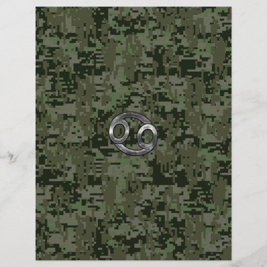 Teken voor kankerdierentuin op groene digitale cam (Voorkant)