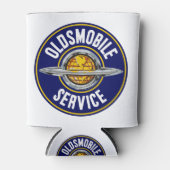  teken voor Oldsmobile Service. Blikjeskoeler (Voorkant)