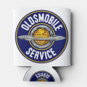  teken voor Oldsmobile Service. Blikjeskoeler (Achterkant)