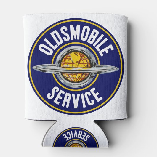  teken voor Oldsmobile Service. Blikjeskoeler (Achterkant)