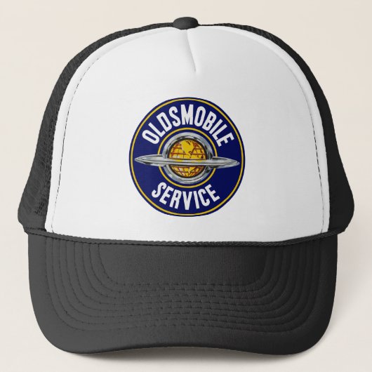  teken voor Oldsmobile Service. Trucker Pet (Voorkant)