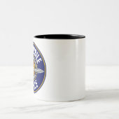  teken voor Oldsmobile Service. Tweekleurige Koffiemok (Center)