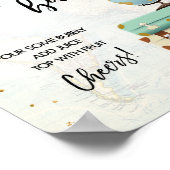 Teken voor rolbordavontuurschotel Mimosa Bar Poster (Hoek)