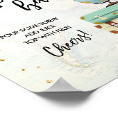 Teken voor rolbordavontuurschotel Mimosa Bar Poster (Hoek)