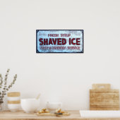 teken voor Shaved Ice Poster (Keuken)