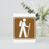 Teken voor snelweg briefkaart (Staand voorkant)