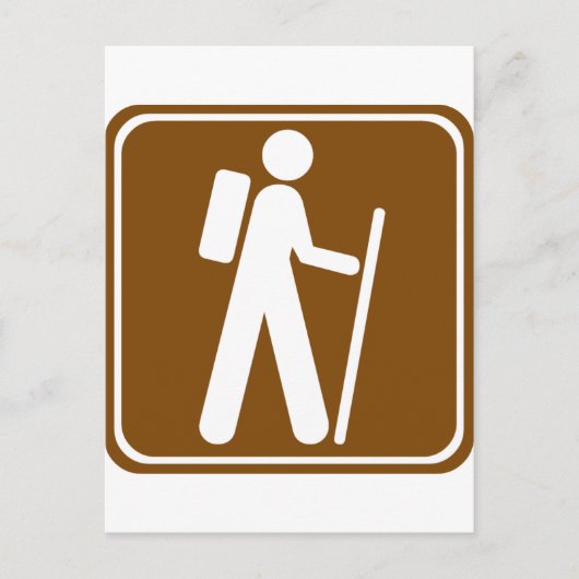 Teken voor snelweg briefkaart (Voorkant)