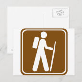Teken voor snelweg briefkaart (Voorkant / Achterkant)