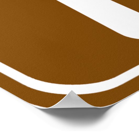 Teken voor snelweg poster (Hoek)