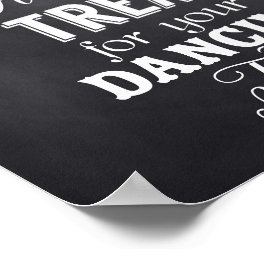 Teken voor teenslippers voor bruiloft, bord, kant poster (Hoek)