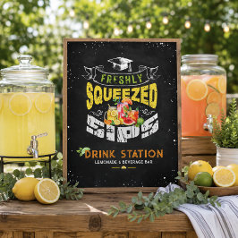 Teken voor vers geperste drankjes Drinkstation