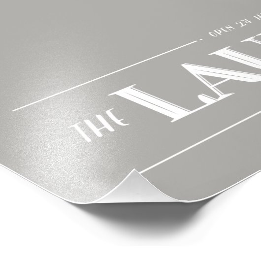 Teken wasgoed foto afdruk (Hoek)