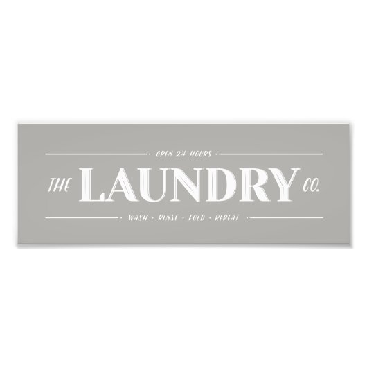 Teken wasgoed foto afdruk (Voorkant)