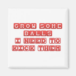 Teken wat ballen magneet