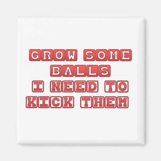 Teken wat ballen magneet (Voorkant)