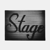 teken "werkgebied" deurmat (Voorkant)