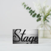  teken "werkgebied" visitekaartje (Staand voorkant)