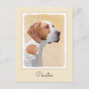 Tekenaanwijzer - Kute Original Dog Art Briefkaart