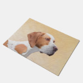 Tekenaanwijzer - Kute Original Dog Art Deurmat (Schuin)