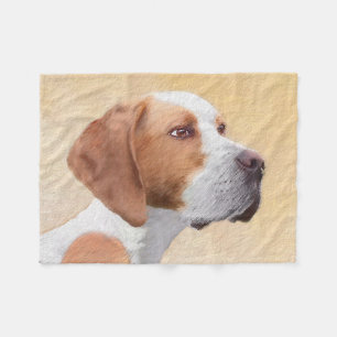 Tekenaanwijzer - Kute Original Dog Art Fleece Deken