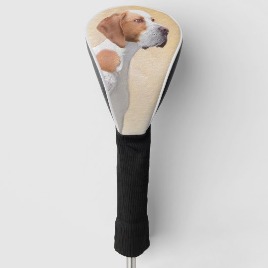 Tekenaanwijzer - Kute Original Dog Art Golfheadcover (Voorkant)