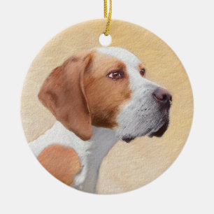 Tekenaanwijzer - Kute Original Dog Art Keramisch Ornament