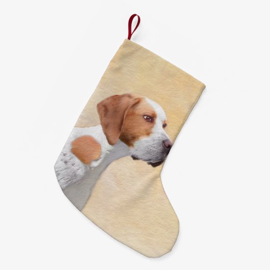Tekenaanwijzer - Kute Original Dog Art Kleine Kerstsok (Voorkant (Hangend))